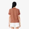 Slim-Fit-Monogramm-T-Shirt für Damen Slim-Fit-Monogramm-T-Shirt für Damen