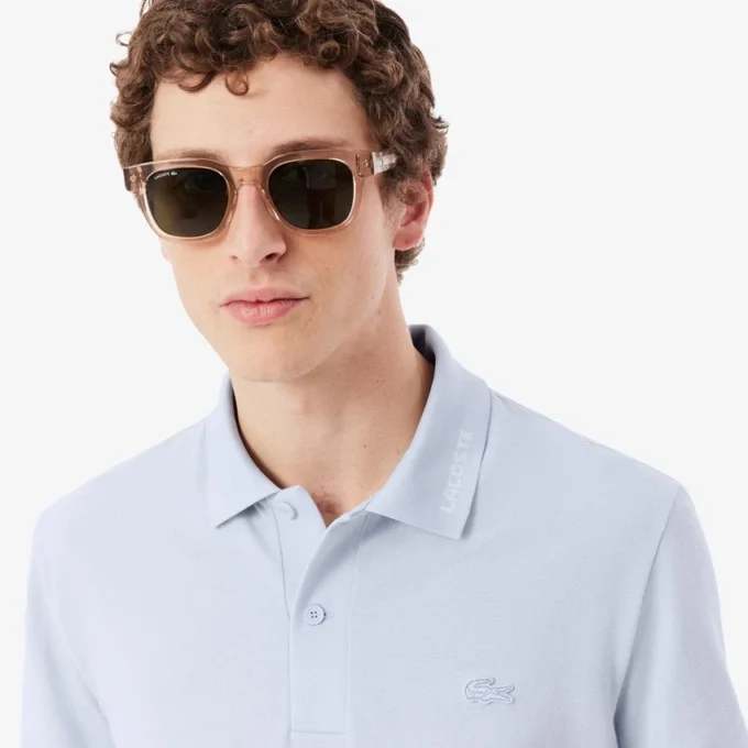 Slim Fit Piqué-Poloshirt mit Markenlogo Slim Fit Piqué-Poloshirt mit Markenlogo
