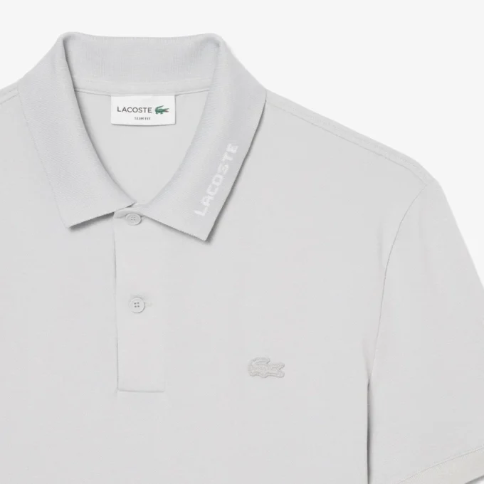 Slim Fit Piqué-Poloshirt mit Markenlogo Slim Fit Piqué-Poloshirt mit Markenlogo