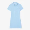 Slim-Fit-Stretch-Mini-Piqué-Poloshirt-Kleid für Damen Slim-Fit-Stretch-Mini-Piqué-Poloshirt-Kleid für Damen