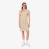 Slim-Fit-Stretch-Mini-Piqué-Poloshirt-Kleid für Damen Slim-Fit-Stretch-Mini-Piqué-Poloshirt-Kleid für Damen