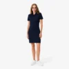 Slim-Fit-Stretch-Mini-Piqué-Poloshirt-Kleid für Damen Slim-Fit-Stretch-Mini-Piqué-Poloshirt-Kleid für Damen
