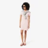 Slim-Fit-Stretch-Mini-Piqué-Poloshirt-Kleid für Damen Slim-Fit-Stretch-Mini-Piqué-Poloshirt-Kleid für Damen