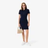 Slim-Fit-Stretch-Mini-Piqué-Poloshirt-Kleid für Damen Slim-Fit-Stretch-Mini-Piqué-Poloshirt-Kleid für Damen