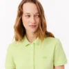 Slim-Fit-Stretch-Mini-Piqué-Poloshirt-Kleid für Damen Slim-Fit-Stretch-Mini-Piqué-Poloshirt-Kleid für Damen