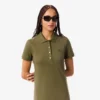 Slim-Fit-Stretch-Mini-Piqué-Poloshirt-Kleid für Damen Slim-Fit-Stretch-Mini-Piqué-Poloshirt-Kleid für Damen
