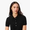 Slim-Fit-Stretch-Mini-Piqué-Poloshirt-Kleid für Damen Slim-Fit-Stretch-Mini-Piqué-Poloshirt-Kleid für Damen