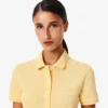 Slim-Fit-Stretch-Mini-Piqué-Poloshirt-Kleid für Damen Slim-Fit-Stretch-Mini-Piqué-Poloshirt-Kleid für Damen