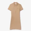 Slim-Fit-Stretch-Mini-Piqué-Poloshirt-Kleid für Damen Slim-Fit-Stretch-Mini-Piqué-Poloshirt-Kleid für Damen