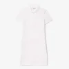Slim-Fit-Stretch-Mini-Piqué-Poloshirt-Kleid für Damen Slim-Fit-Stretch-Mini-Piqué-Poloshirt-Kleid für Damen