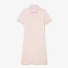 Slim-Fit-Stretch-Mini-Piqué-Poloshirt-Kleid für Damen Slim-Fit-Stretch-Mini-Piqué-Poloshirt-Kleid für Damen