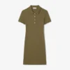 Slim-Fit-Stretch-Mini-Piqué-Poloshirt-Kleid für Damen Slim-Fit-Stretch-Mini-Piqué-Poloshirt-Kleid für Damen