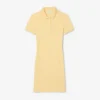 Slim-Fit-Stretch-Mini-Piqué-Poloshirt-Kleid für Damen Slim-Fit-Stretch-Mini-Piqué-Poloshirt-Kleid für Damen
