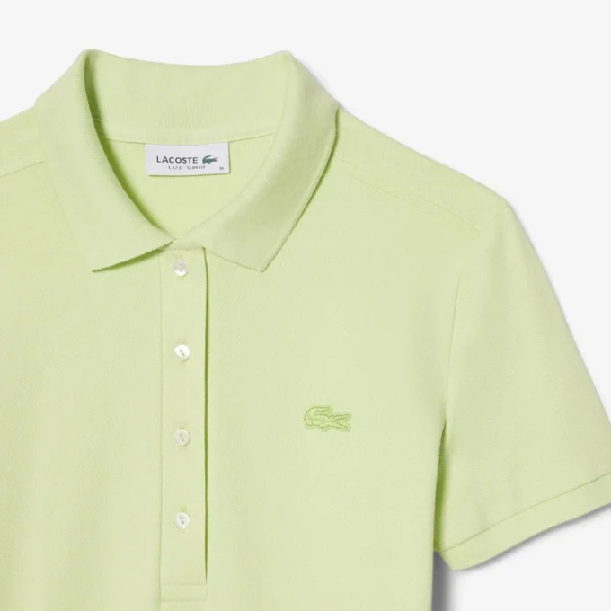 Slim-Fit-Stretch-Mini-Piqué-Poloshirt-Kleid für Damen Slim-Fit-Stretch-Mini-Piqué-Poloshirt-Kleid für Damen