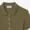 Slim-Fit-Stretch-Mini-Piqué-Poloshirt-Kleid für Damen Slim-Fit-Stretch-Mini-Piqué-Poloshirt-Kleid für Damen