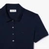 Slim-Fit-Stretch-Mini-Piqué-Poloshirt-Kleid für Damen Slim-Fit-Stretch-Mini-Piqué-Poloshirt-Kleid für Damen