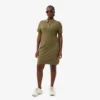 Slim-Fit-Stretch-Mini-Piqué-Poloshirt-Kleid für Damen Slim-Fit-Stretch-Mini-Piqué-Poloshirt-Kleid für Damen