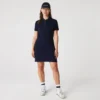 Slim-Fit-Stretch-Mini-Piqué-Poloshirt-Kleid für Damen Slim-Fit-Stretch-Mini-Piqué-Poloshirt-Kleid für Damen
