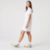 Slim-Fit-Stretch-Mini-Piqué-Poloshirt-Kleid für Damen Slim-Fit-Stretch-Mini-Piqué-Poloshirt-Kleid für Damen