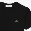 Slim-Fit-T-Shirt aus geripptem Baumwollstoff für Damen Slim-Fit-T-Shirt aus geripptem Baumwollstoff für Damen