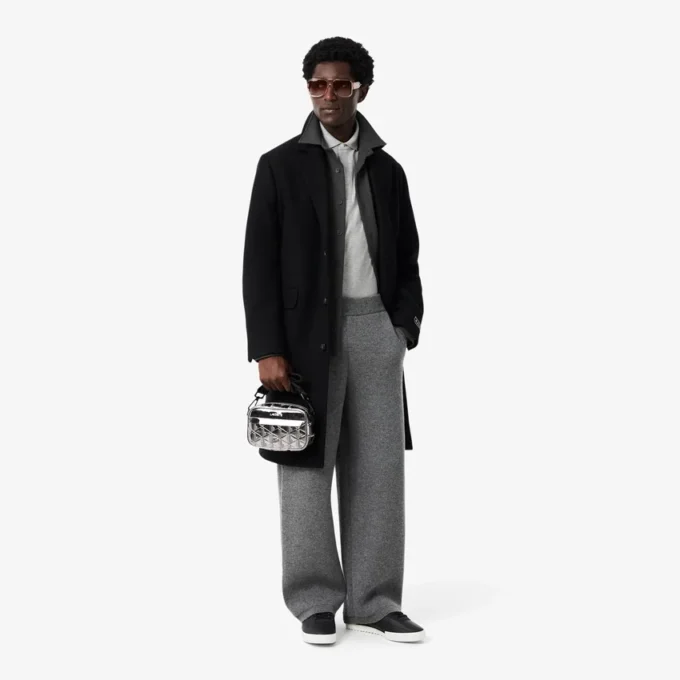 Small The Blend Silver Reporter Bag Small The Blend Silver Reporter Bag