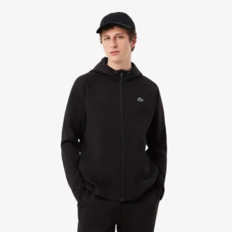 Sport-Stretch-Hoodie mit Reißverschluss
