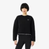 Sport-Sweatshirt für Damen mit Kontrastbesatz Sport-Sweatshirt für Damen mit Kontrastbesatz
