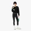 Sport-Sweatshirt für Damen mit Kontrastbesatz Sport-Sweatshirt für Damen mit Kontrastbesatz
