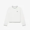 Sport-Sweatshirt für Damen mit Kontrastbesatz Sport-Sweatshirt für Damen mit Kontrastbesatz