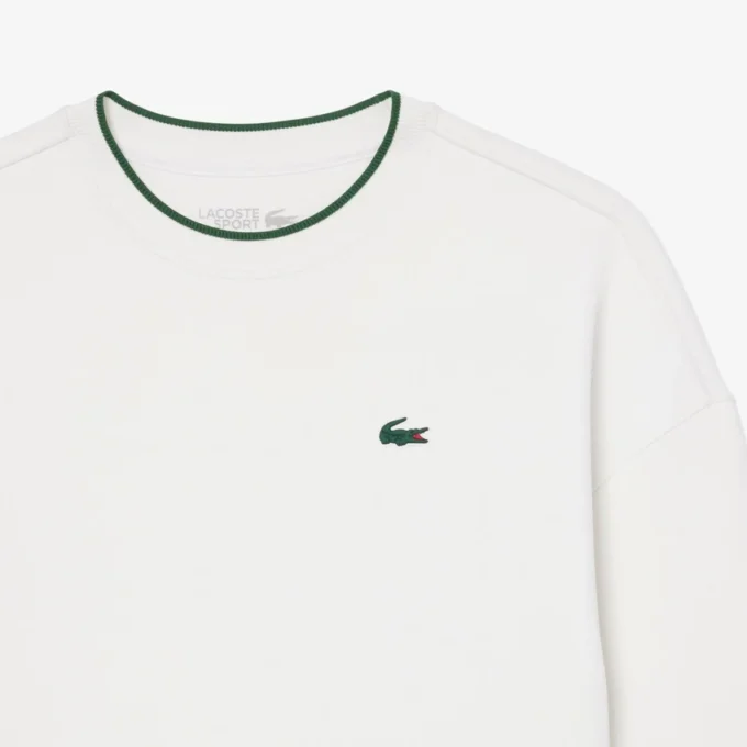 Sport-Sweatshirt für Damen mit Kontrastbesatz Sport-Sweatshirt für Damen mit Kontrastbesatz