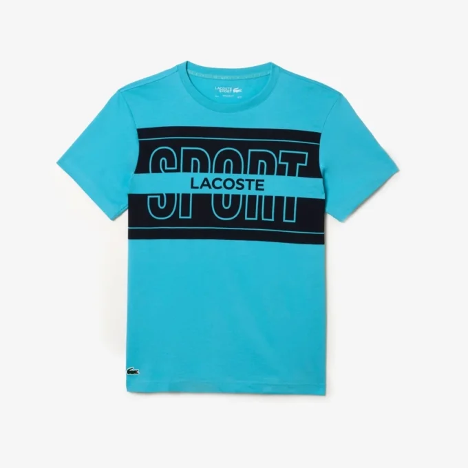 Sport-T-Shirt aus bedruckter Baumwolle für Herren Sport-T-Shirt aus bedruckter Baumwolle für Herren