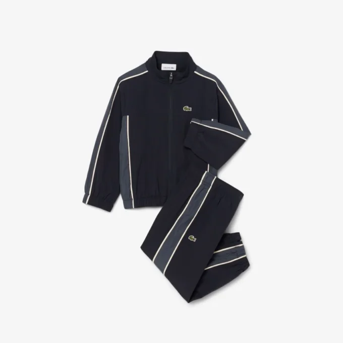 Sportlicher Colorblock-Trainingsanzug Sportlicher Colorblock-Trainingsanzug