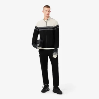 Sportlicher Herren-Trainingsanzug mit Krokodil-Print