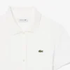 Stretch-Piqué-Poloshirt-Kleid mit Falten Stretch-Piqué-Poloshirt-Kleid mit Falten