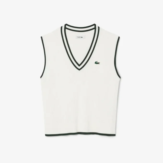 Stretch-Strickweste für Damen beim Golf Stretch-Strickweste für Damen beim Golf