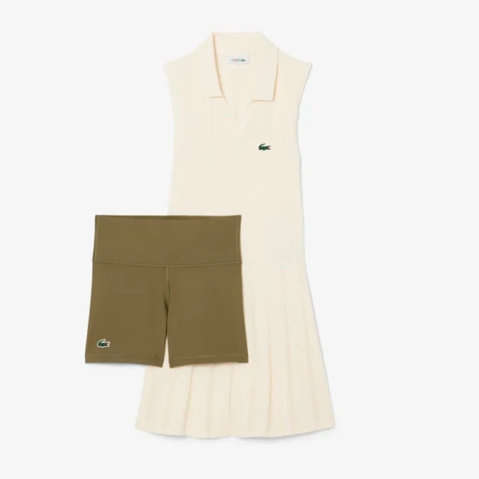 Stretch-Tennis-Kleid & Shorts für Damen Stretch-Tennis-Kleid & Shorts für Damen
