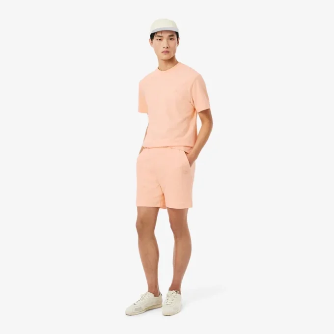 Strukturierte Jersey-Shorts Strukturierte Jersey-Shorts