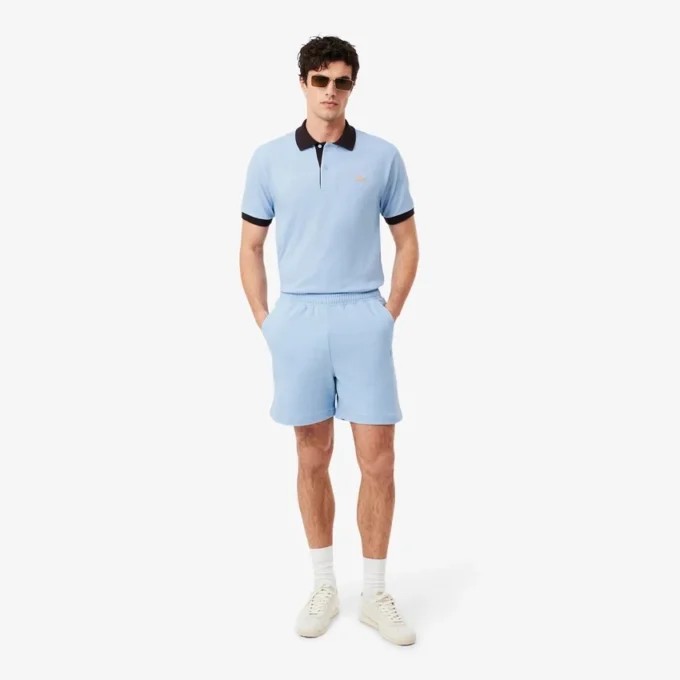 Strukturierte Jersey-Shorts Strukturierte Jersey-Shorts