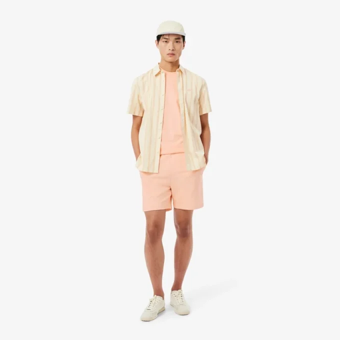 Strukturierte Jersey-Shorts Strukturierte Jersey-Shorts