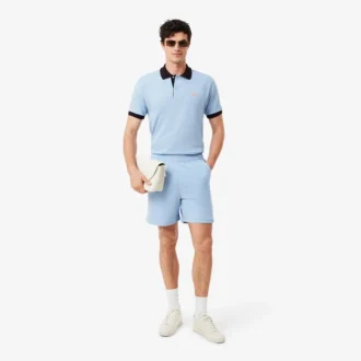 Strukturierte Jersey-Shorts Strukturierte Jersey-Shorts