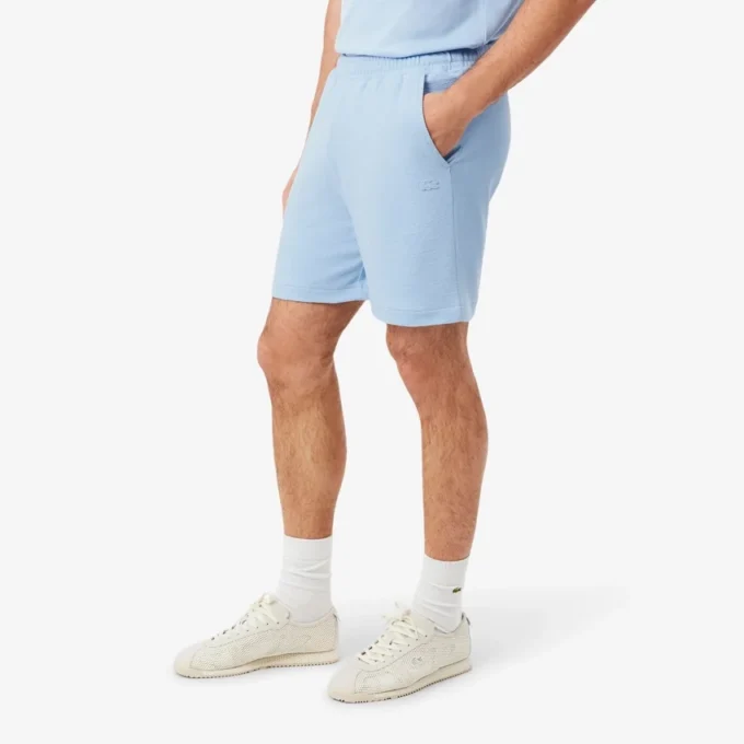 Strukturierte Jersey-Shorts Strukturierte Jersey-Shorts