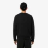 Sweatshirt aus Fleece mit Streifenbündchen Sweatshirt aus Fleece mit Streifenbündchen