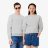 Sweatshirt aus geprägter Fleece Sweatshirt aus geprägter Fleece