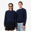 Sweatshirt aus geprägter Fleece Sweatshirt aus geprägter Fleece