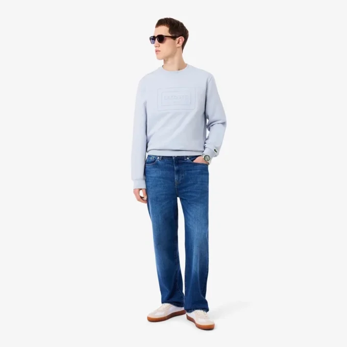 Sweatshirt aus geprägter Fleece Sweatshirt aus geprägter Fleece