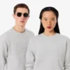 Sweatshirt aus geprägter Fleece Sweatshirt aus geprägter Fleece