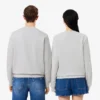 Sweatshirt aus geprägter Fleece Sweatshirt aus geprägter Fleece