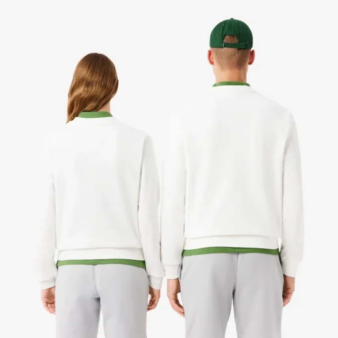 Sweatshirt aus geprägter Fleece Sweatshirt aus geprägter Fleece
