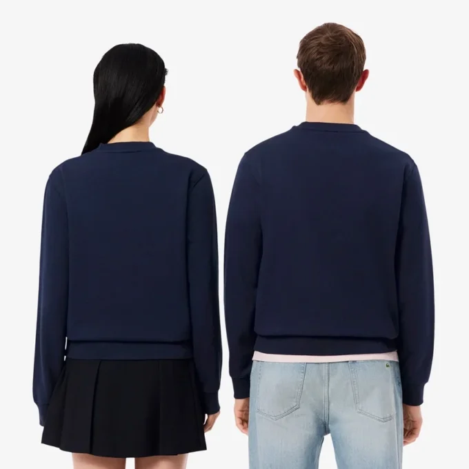 Sweatshirt aus geprägter Fleece Sweatshirt aus geprägter Fleece