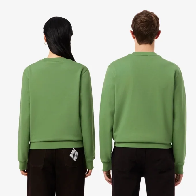 Sweatshirt aus geprägter Fleece Sweatshirt aus geprägter Fleece